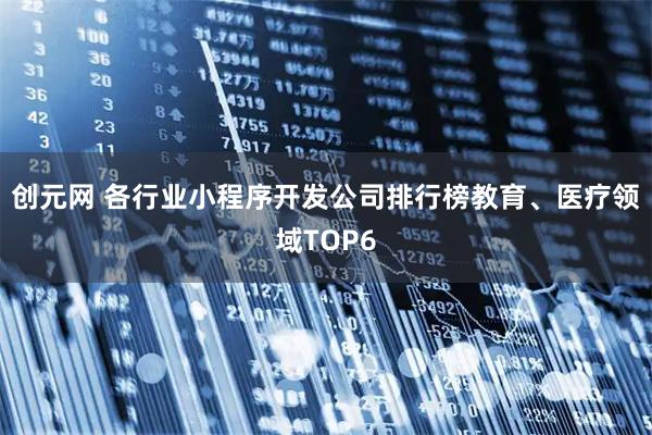 创元网 各行业小程序开发公司排行榜教育、医疗领域TOP6