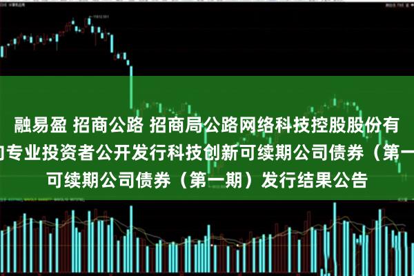 融易盈 招商公路 招商局公路网络科技控股股份有限公司2025年面向专业投资者公开发行科技创新可续期公司债券（第一期）发行结果公告